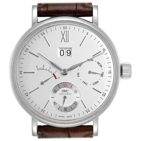 iwc portofino 8 days power reserve|iwc portofino chronograph price.